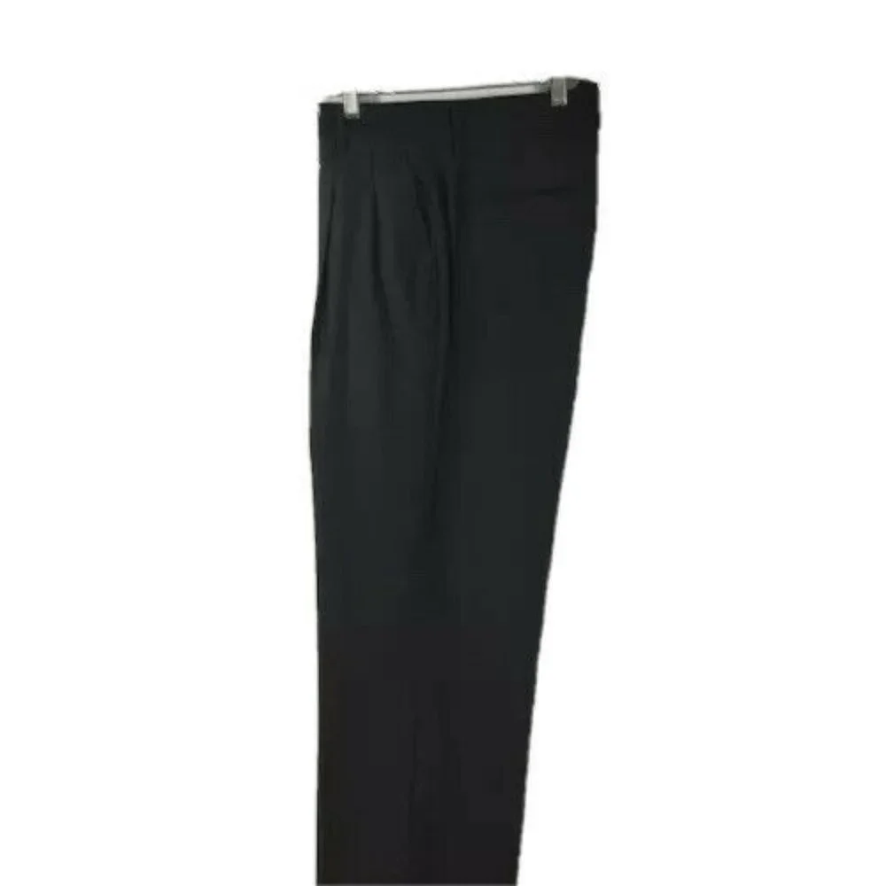 Lorenzo Luciano Men's Dark Brown Suit 3 Piece Pleated Pants Sizes 36R or 56R